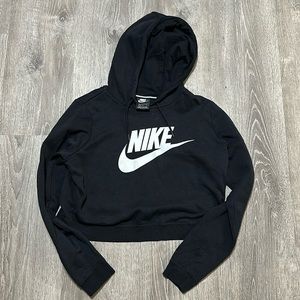 Nike Cropped Hooded Sweatshirt